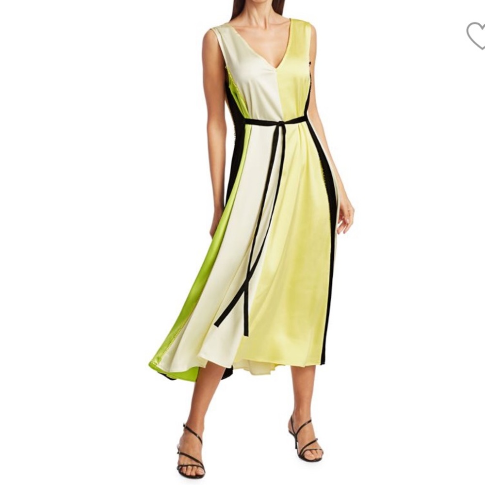Stine Goya Women's Yara Mix Dress - Multi Colorblock Size XXS